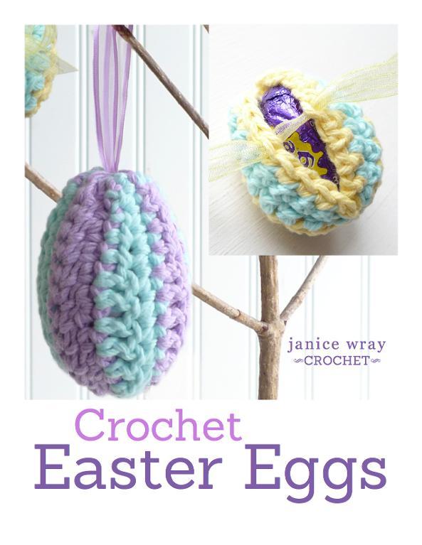 Crochet easter egg
