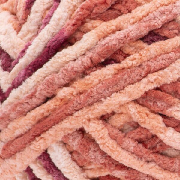 Clay pot coral bernat blanket yarn