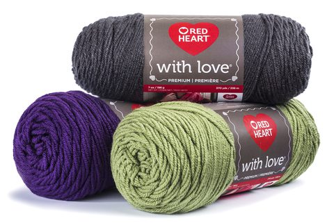 Red Heart with Love yarn - American Yarns