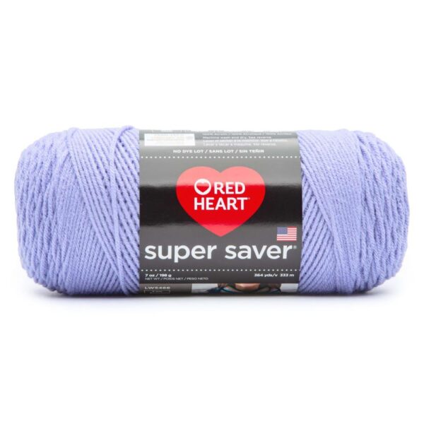 Light jasmine red heart super saver yarn