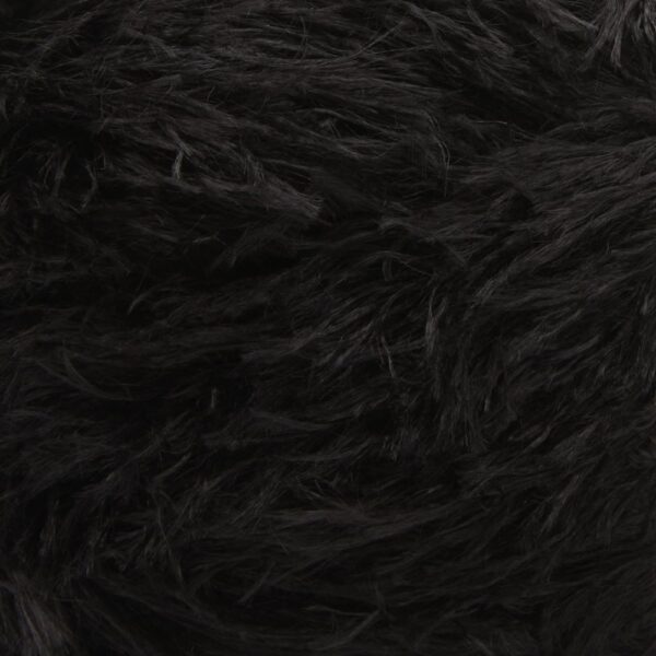 Black premier eyelash yarn 1