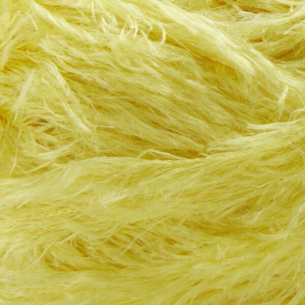 Yellow premier eyelash yarn 1