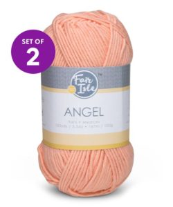 Apricot angel yarn