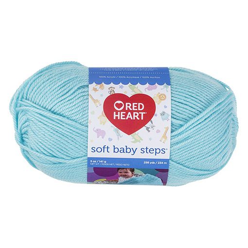 Red Heart Soft Baby Steps Yarn Strawberry 3 Count 