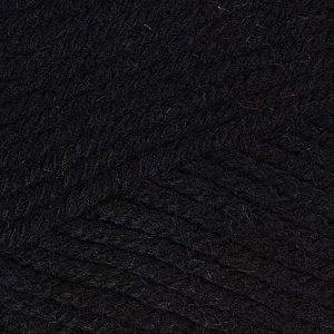 Black - deborah norville everyday soft worsted yarn