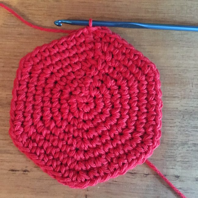 Round 7 easter crochet basket