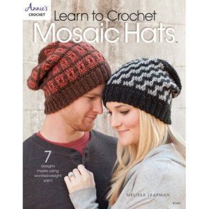 Learn to crochet mosaic hats