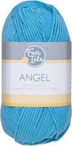 Sky blue angel yarn