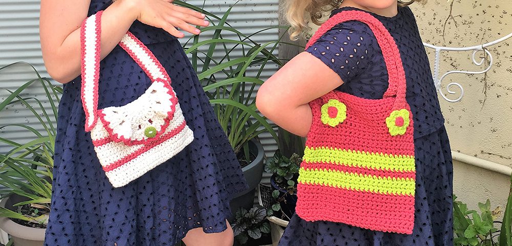 PATTERN Handbag for Little Girls Crochet Pattern, Purse, Bag, PDF - Etsy